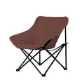 thumbnail image 1 of S SERENABLE Chaise de Camping Confortable Légère Chaise Portable pour Pelouse Randonnée Plein Air Brun, 1 of 9