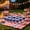 🔥 Multicolor D_New, variant on Sentmoon 24-Pack Independence Day Paper Cups Red Horizontal Stripe Disposable Party Cups Sturdy Drinkware for 4th of July Memorial Day Picnic Party Supplies