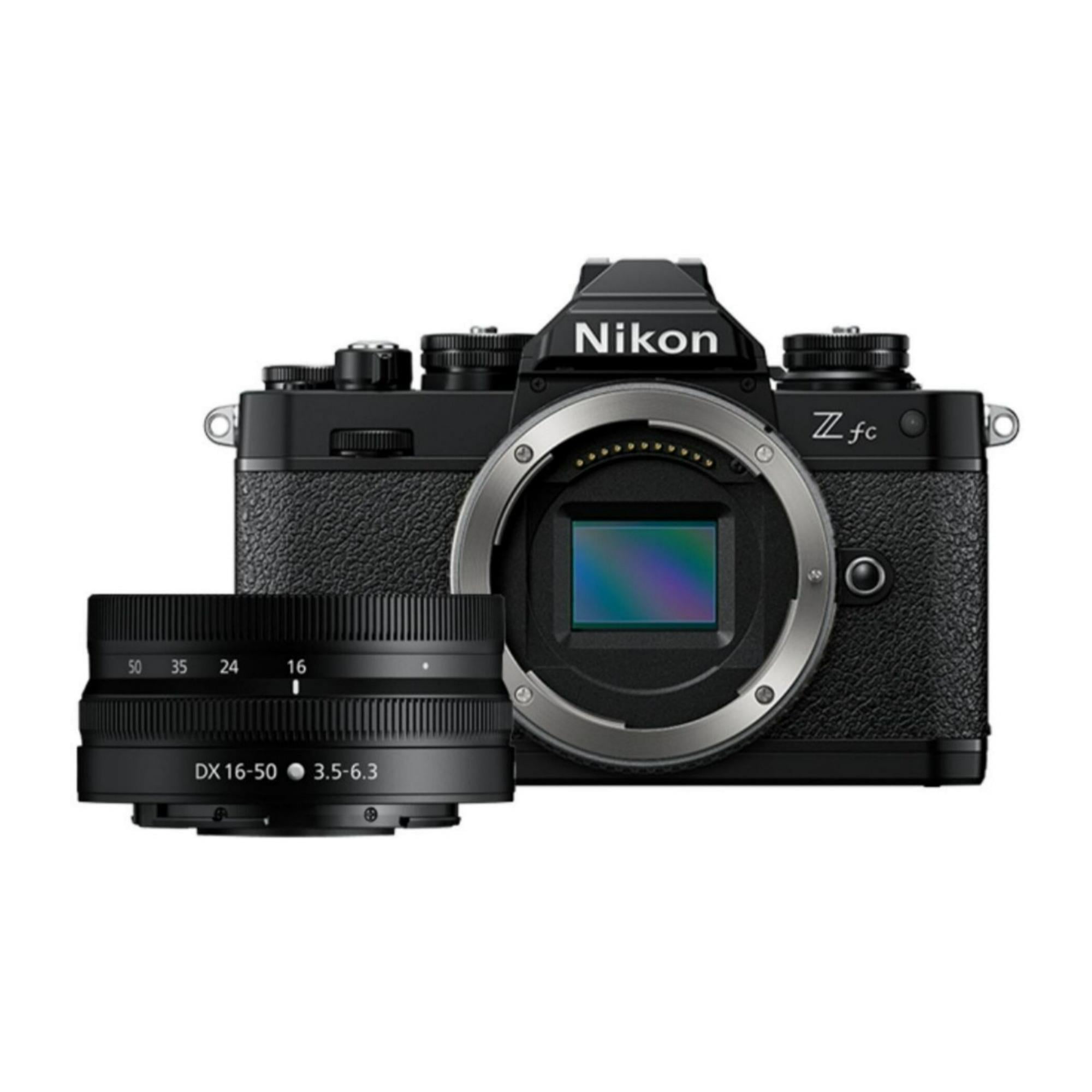 Nikon FE ニコン ブラック Nikon Zfc Professional Mirrorless Camera w/ Z DX 16-50mm f/3.5-6.3