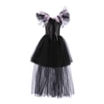 thumbnail image 3 of Vestido sin mangas con cuello redondo hasta la rodilla para niños de Europa y Estados Unidos, vestido de princesa de malla, ropa de juego de rol de payaso de Halloween, ropa de actuación para fiestas, 3 of 4