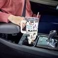 thumbnail image 6 of Math Teacher Tumbler 40oz - Insulated Travel Mug with Straw & Handle, Appreciation Gift for Her Him, 6 of 6