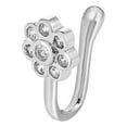 thumbnail image 2 of Fdelink Nose Rings Nose Ring Non-Piercing Fake Nose Ring Fake Piercing Adjustable Clip-On Nose Ring for Women, 2 of 5
