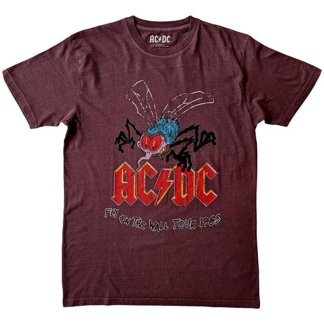 AC/DC T-Shirt de Tournée « Fly On The Wall » pour Adulte