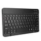 thumbnail image 3 of Teclado inalámbrico Bluetooth de 10 pulgadas con retroiluminación RGB, tecla cuadrada para teléfono, tableta, negro, tailandés, 3 of 5