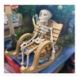 thumbnail image 4 of 3D Printed Funny Goth Skeleton Fridge Magnets, Funny Goth Human Skeleton Toy, 4 of 5