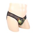 thumbnail image 4 of Los Hombres \ 's De Gasa  Breve Malla Interior Suspensorio Braga Camuflaje Negro Baoblaze Gasa breve, 4 of 8
