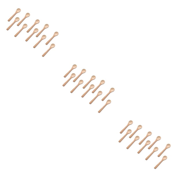 Bewildely Paquete de 10 Cucharas de Cucharadita de miel Condimentos de cocina Aceite Café Azúcar Type1 NO1