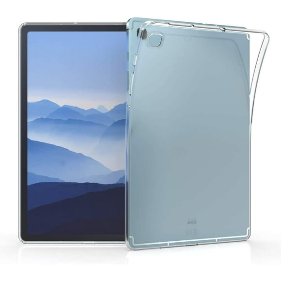 kwmobile Crystal TPU Cover Compatible with Samsung Galaxy Tab S6 Lite - Mobile Cell Phone Case - Transparent
