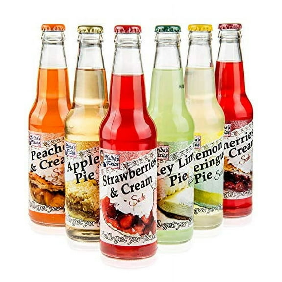 Melba's Fixins Pie Soda Variety 6-Pack