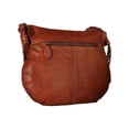 thumbnail image 3 of Scully B182-HB-ONE Canyon Muse Leather Saddle Bag Womens Handbag - One Size, 3 of 5