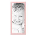 thumbnail image 2 of ArtToFrames 14" x 33" Pink Picture Frame, 14x33 inch Pink Wood Poster Frame (WOM-4120),  Pack, 2 of 7