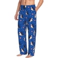 thumbnail image 6 of Sikiie Cute Shark Cartoon Pajama Pants Men, PJ Bottoms, Sleep & Lounge Pants-Large, 6 of 6