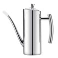 thumbnail image 1 of Stainless Steel Oil Pot Dispenser Leak-Proof Seasoning Bottle European Pot Edible Oil Pot Easily Lea, 1 of 5