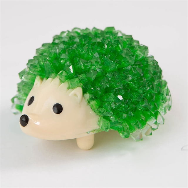 1pc Crystal Growing Kit 4 Colored Hedgehog to Gr-ow Science Experiments for Kids
