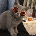 thumbnail image 4 of Gafas de sol pequeñas con montura metálica para mascotas (4 unidades), 4 of 5