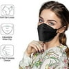Adult Disposable Face Mask Droplet And Haze Prevention Fish Non Woven Face Mask with Metal Nose Piece for Outdoor 100 PCS