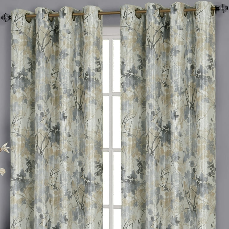 Achim Tranquil - 98% Blackout Lined Grommet Window Curtain Panel