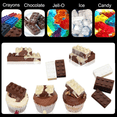 thumbnail image 4 of Building Brick Ice Tray or Candy Mold for Lego Lovers! 2 Pack Ice Cube Molds, 4 of 5