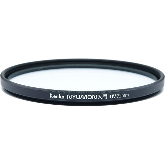 Kenko 227249 Slim Ring 72mm Nyumon UV Multi-Coated Filter, Compact, Black