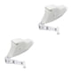 thumbnail image 4 of Matsuzay Regla de medición de cinta de medición de fitness corporal de tela autoajustable para niños, herramientas de confección de 60 pulgadas y 150 Blanco 2piezas Matsuzay CBP077082, 4 of 5