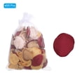thumbnail image 3 of Uxcell Silk Rose Petals, 200 Pcs Artificial Flower Petals, Mixed Burgundy, 3 of 6