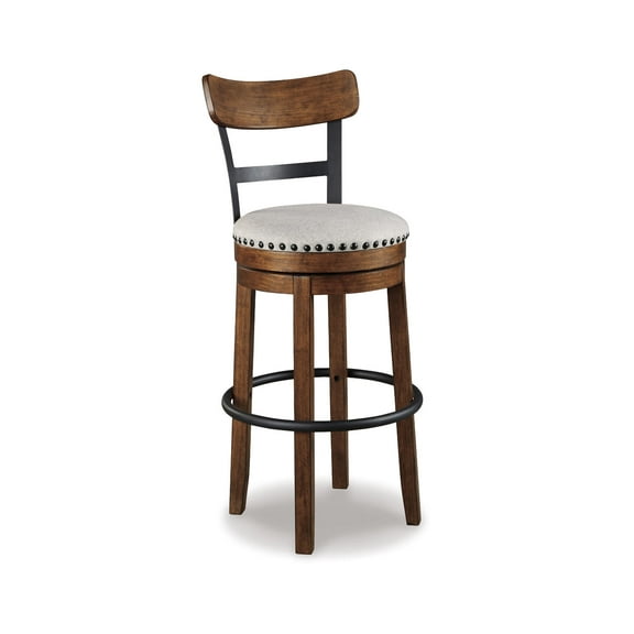 Signature Design by Ashley Casual Valebeck Bar Height Bar Stool, Brown