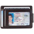 thumbnail image 3 of Alpine Swiss Mens RFID Minimalist Money Clip Front Pocket Wallet Slim ID Holder, 3 of 7