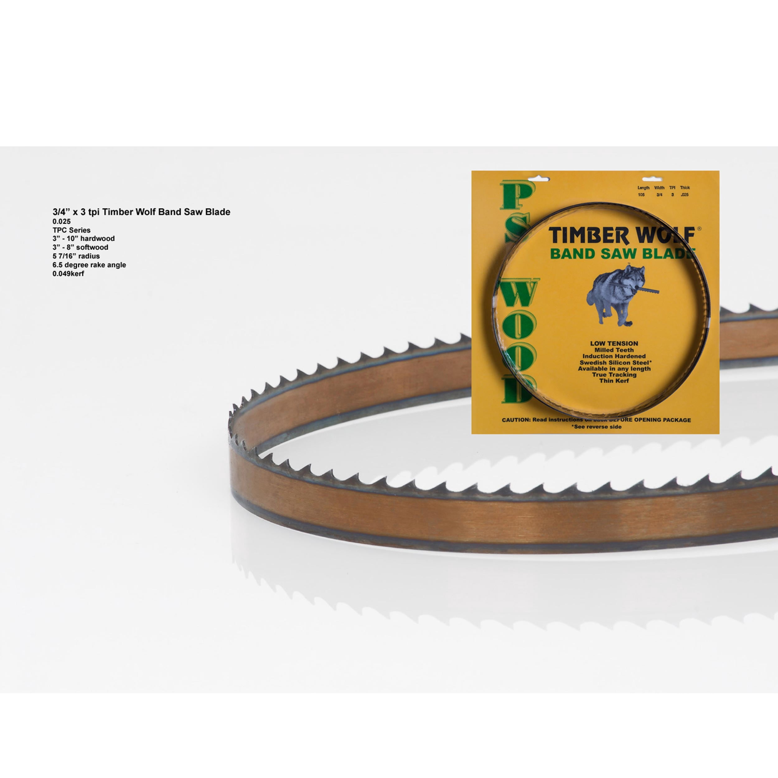Timber Wolf Bandsaw Blade 125\