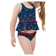 Gottex Kids Bikini Top With Matching Bikini Bottom