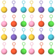 thumbnail image 2 of Anillo Tracción Globo Bomba Silicona Juegos Juguete para Piscina (multicolor), 2 of 5