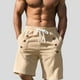 thumbnail image 1 of WILLBEST Pantalones Cortos Casuales para Hombre, para Actividades Al Aire Libre, Cómodos, de Color Sólido, Corte Recto, para Verano y Otoño, de Fácil Cuidado, Lavables A Máquina., 1 of 8