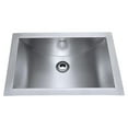 thumbnail image 7 of Ruvati 16 x 11 inch Stainless Steel Rectangular Bathroom Sink Undermount, 7 of 7