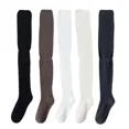 thumbnail image 5 of Calcetines de tubo largos grises de primera calidad, calcetines de bota para mujer, estilo inactivo de nicho, calcetines de pila de Color sólido, calcetines hasta la rodilla de algodón para mujer, 5 of 5