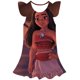 thumbnail image 1 of 2023 año nuevo estilo moda novedosa lindo vestido de princesa negro pura mujer dibujos animados 3D estampado Mini rodilla kirt con pétalos con volantes Dress4T Gao Jinjia LED, 1 of 2