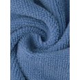 thumbnail image 5 of INSPIRE CHIC Womens Shower Towel Snaps Wearable Dress Terry Wrap Bathrobe Spa Towelling Cover Up Gym Shower Bath Robe 2XL Navy, 5 of 6