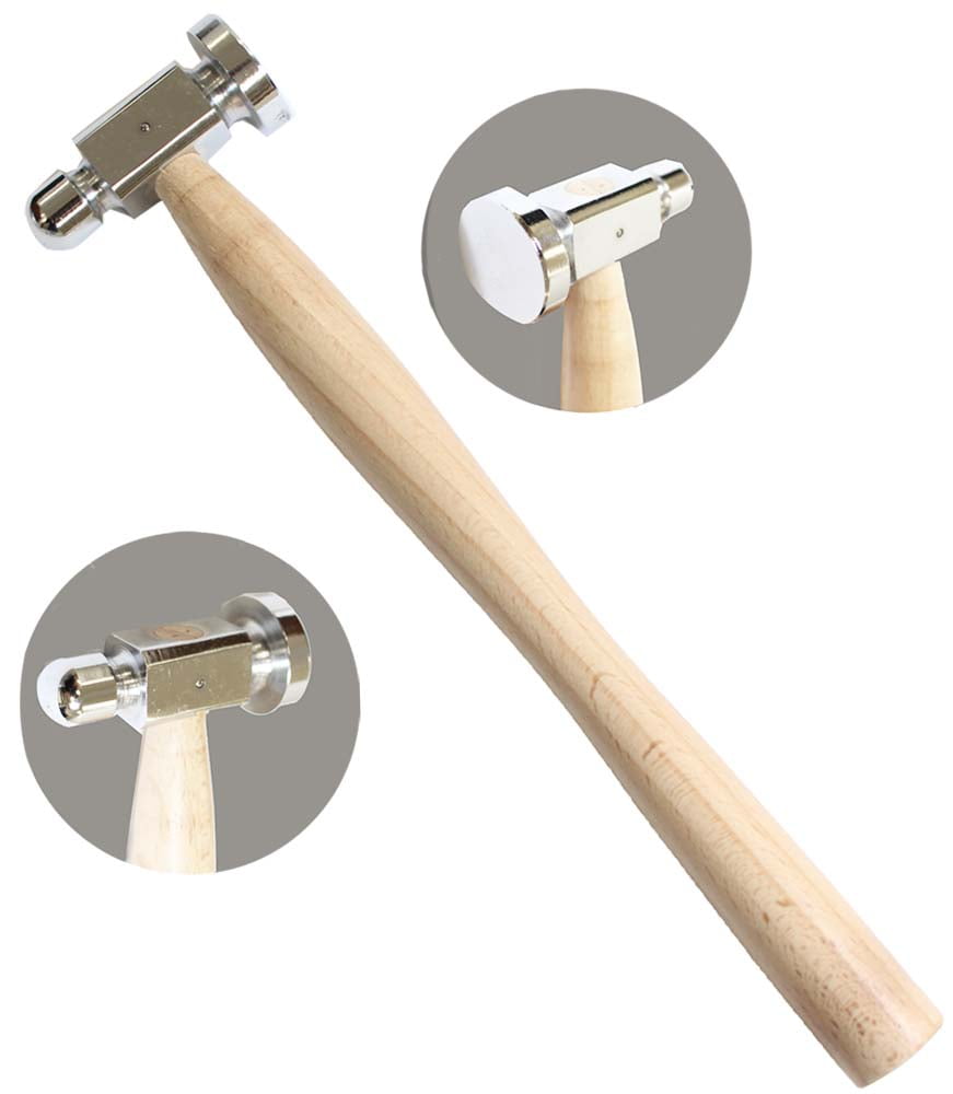 10-Inch Ball Pein Hammer, Mirror Finish Head and Solid ...