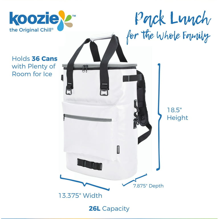 Koozie® Olympus Large Insulated Backpack Cooler Bag for Men and