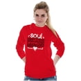 thumbnail image 5 of Soul Mating Season Funny Valentines Women's Long Sleeve T Shirt Brisco Brands M, 5 of 6