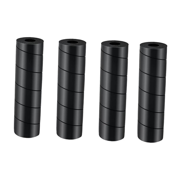 4 piezas de protectores de punta para marco de cama, cojines para patas de muebles duros, fundas para patas 152 centímetros
