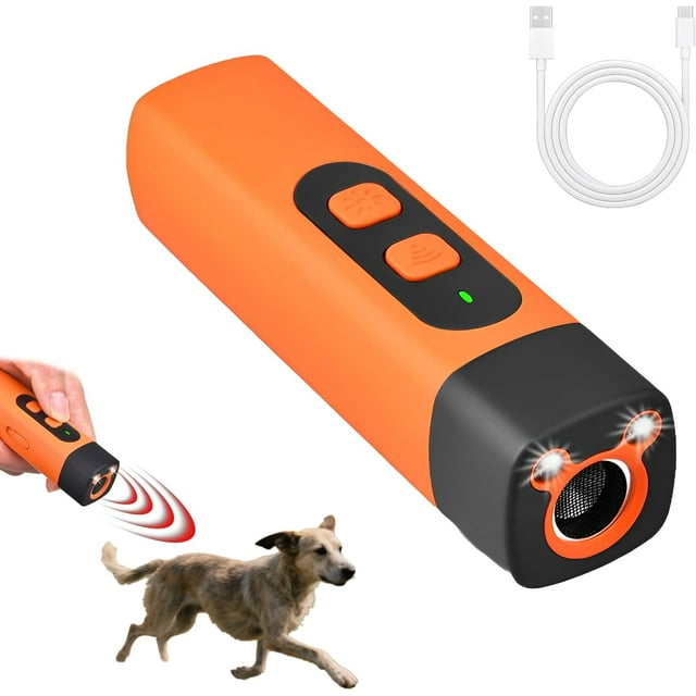 Bark Shield Pro for Dogs, Dog Barking Deterrent Device 3 Modes, 2025 Ultrasonic Bark Control Devices, Stop Barking Repeller, Anti Barking Stopper Pet Guard with LED Flashlight