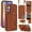 Brown, variant on Allytechgroup Samsung Galaxy S25 Plus Case Wallet, Premium PU Leather Cover with Cards Holder Detacaahble Crossbody Lanyard & Hand Strap Shockproof Phone Case for Samsung Galaxy S25+ Plus, Rosegold