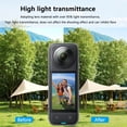 thumbnail image 4 of Cubierta Protectora Lente Protectores 2PCS PC Antirrayas Giratoria para Insta360 X4, 4 of 9