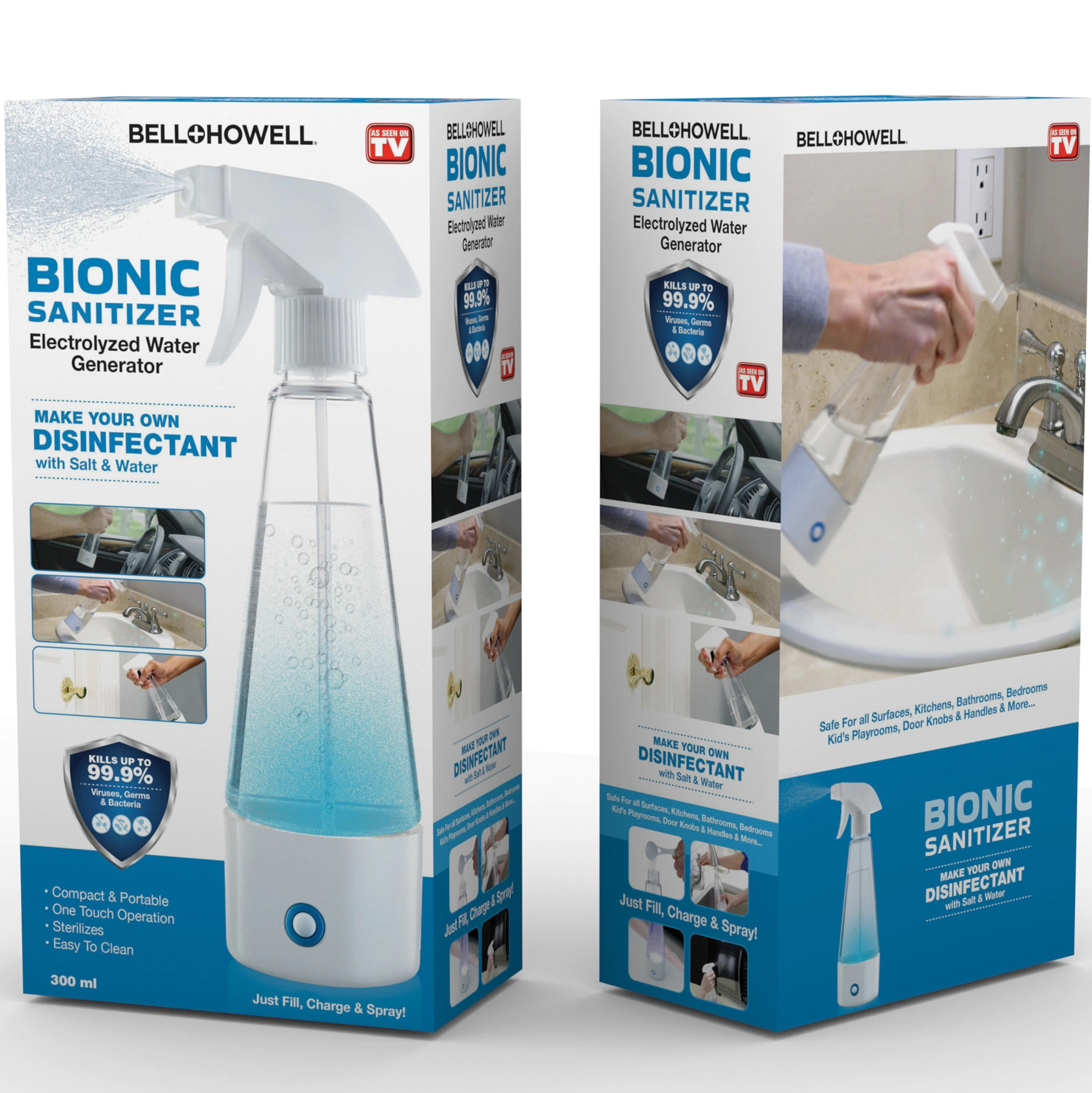Bionic Sanitizer Portable Detergent Maker,Cleaning Water Generator Machine,Sodium Hypochlorite Multi-Surface Cleaner Bottle sparyer Machine Multifunctional spary Machine