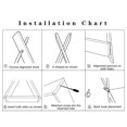 thumbnail image 3 of facefd Nordic Wooden Shelf Wall Decorative Shelf Wall Hanging Storage Rack Home Decor White, 3 of 6