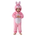 thumbnail image 1 of Pijama Spooktacular Creations Halloween Rabbit para bebé, color rosa, 1 of 6