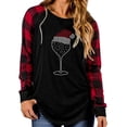 thumbnail image 1 of Pisexur Chandails en Molleton de Noël pour Femmes 2024 Mode Manches Longues Col Rond Chandails en Molleton Graphique Arbre de Noël Amusant Chandails à Capuchon Décontractés Vacances Ample Chandail Oversize, 1 of 6
