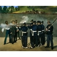 thumbnail image 2 of Manet, Edouard 14x12 White Modern Wood Framed Museum Art Print Titled - The Execution of Emperor Maximilian of Mexico, June 19, 1867, 2 of 4