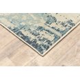 thumbnail image 2 of Moretti Joaquin Area Rug 8020H Casual Ivory Bleached Stained 6' 7" x  9' 6" Rectangle, 2 of 2