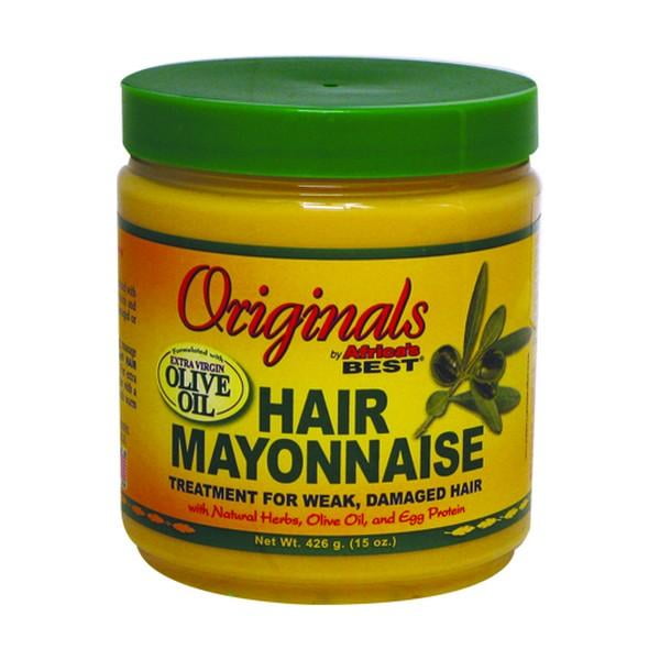 Africanbest Organic Olive Oil Hair Mayonnaise, 15 Oz.