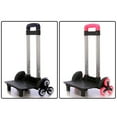 Milue 6 Wheels Backpack Trolley Foldable Trolley Cart Durable Rolling